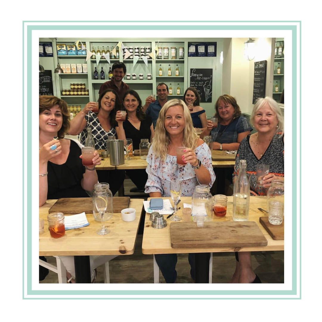 gin tasting at johns